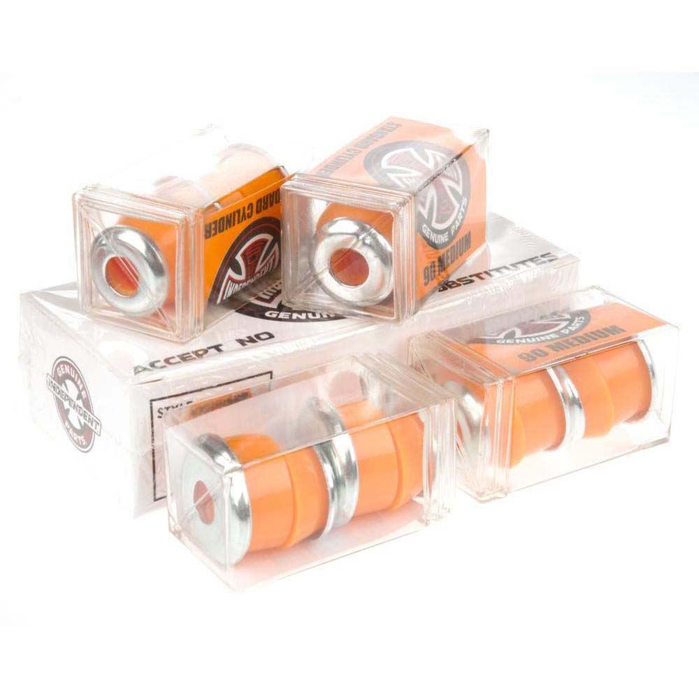 Indy Standard Cylinder Skateboard Truck Bushings Medium Orange 90A