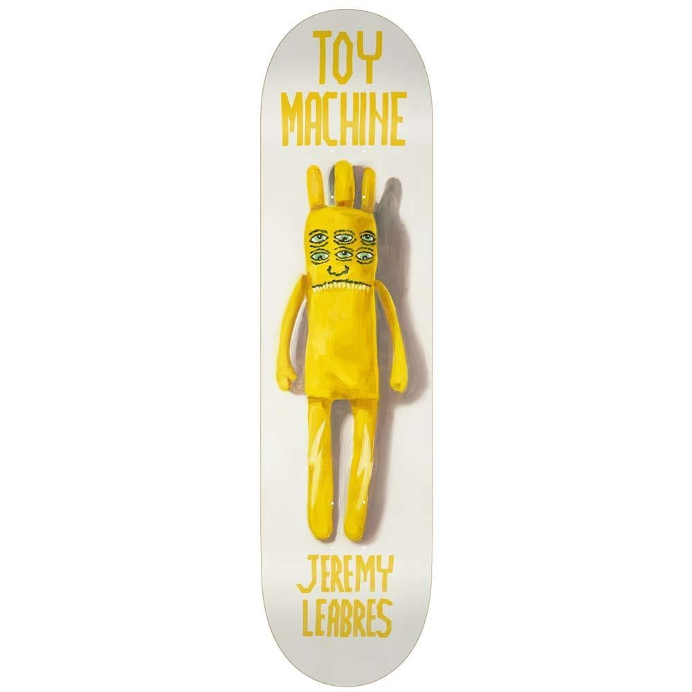 Toy Machine Leabres Sock Puppet Doll Skateboard Deck 8.13"