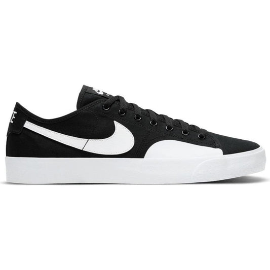 Nike Sb Blazer Court Black White Black Gum Light Brown Skate Shoes