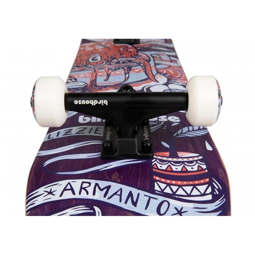 Birdhouse Stage 3 Armanto Favorites Factory Complete Skateboard Purple 7.75"
