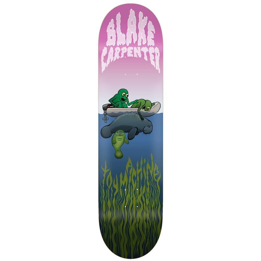 Toy Machine Carpenter Manatee Skateboard Deck Multi 8.38"