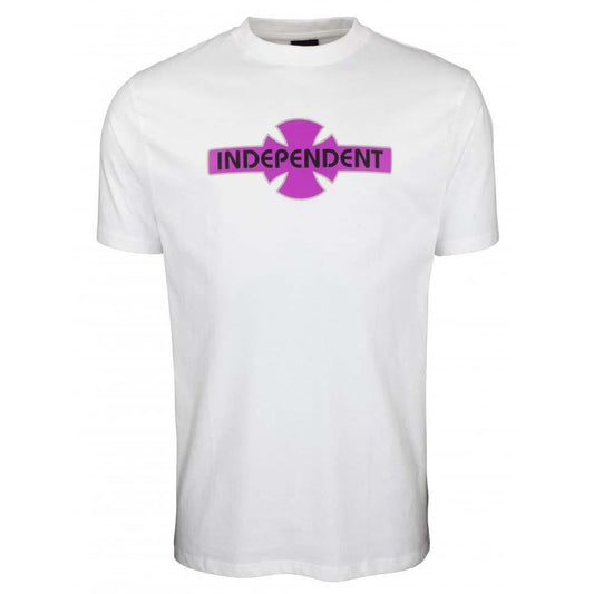 Independent Truck Co O.G.B.C Streak T-Shirt White Purple