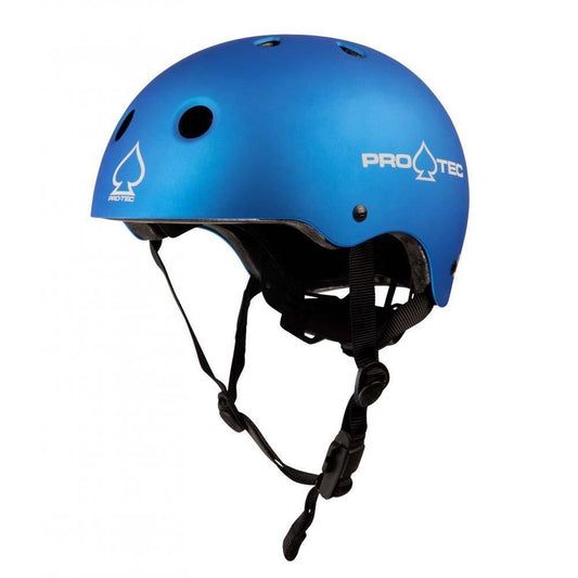 Pro-Tec Helmet JR Classic Fit Certified Matte Metallic Blue Youth