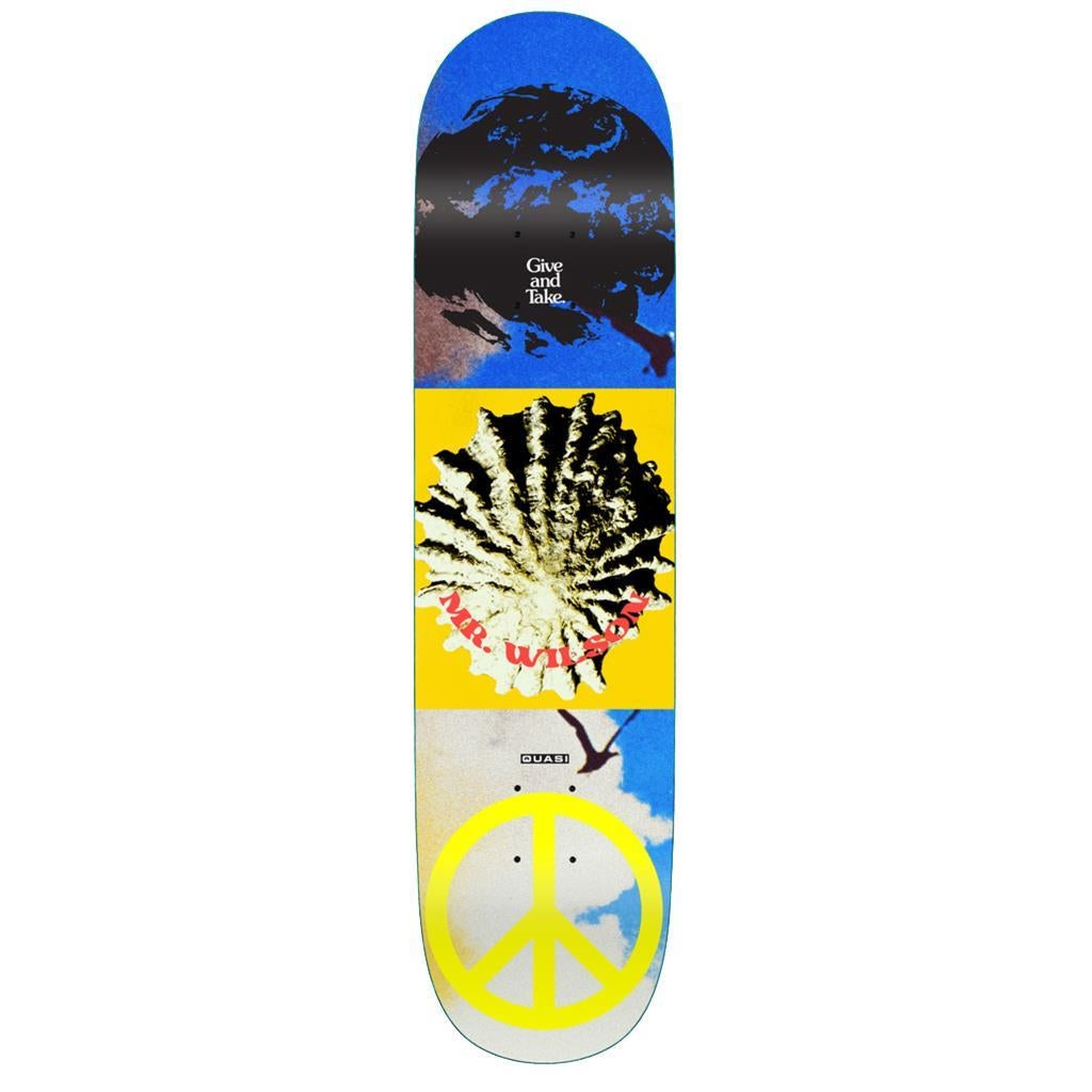 Quasi Wilson Aquarius Skateboard Deck Multi 8.125"