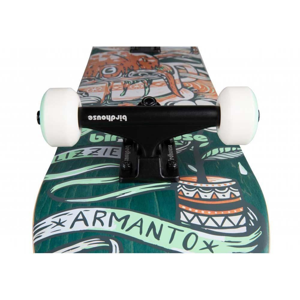 Birdhouse Stage 3 Armanto Favorites Factory Complete Skateboard Green 7.75"