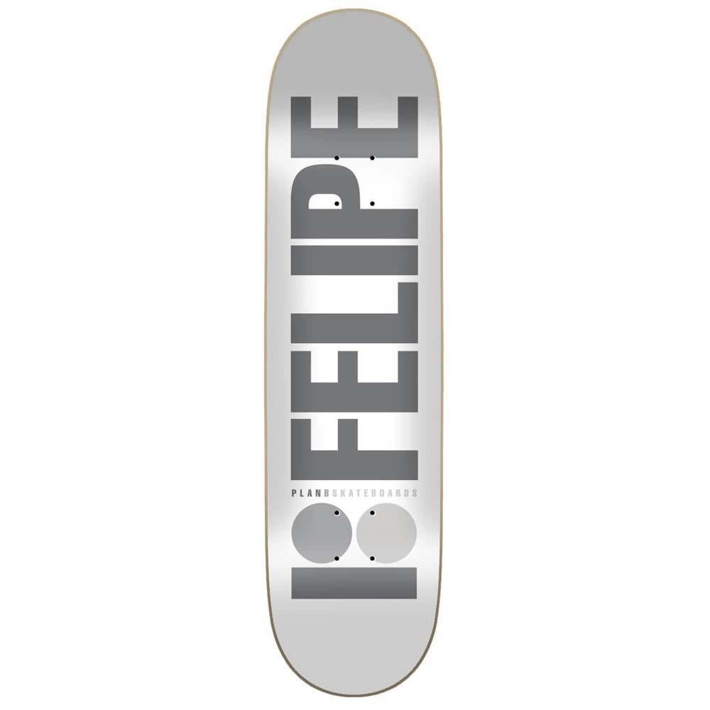 Plan B OG Felipe Skateboard Deck White 7.75"