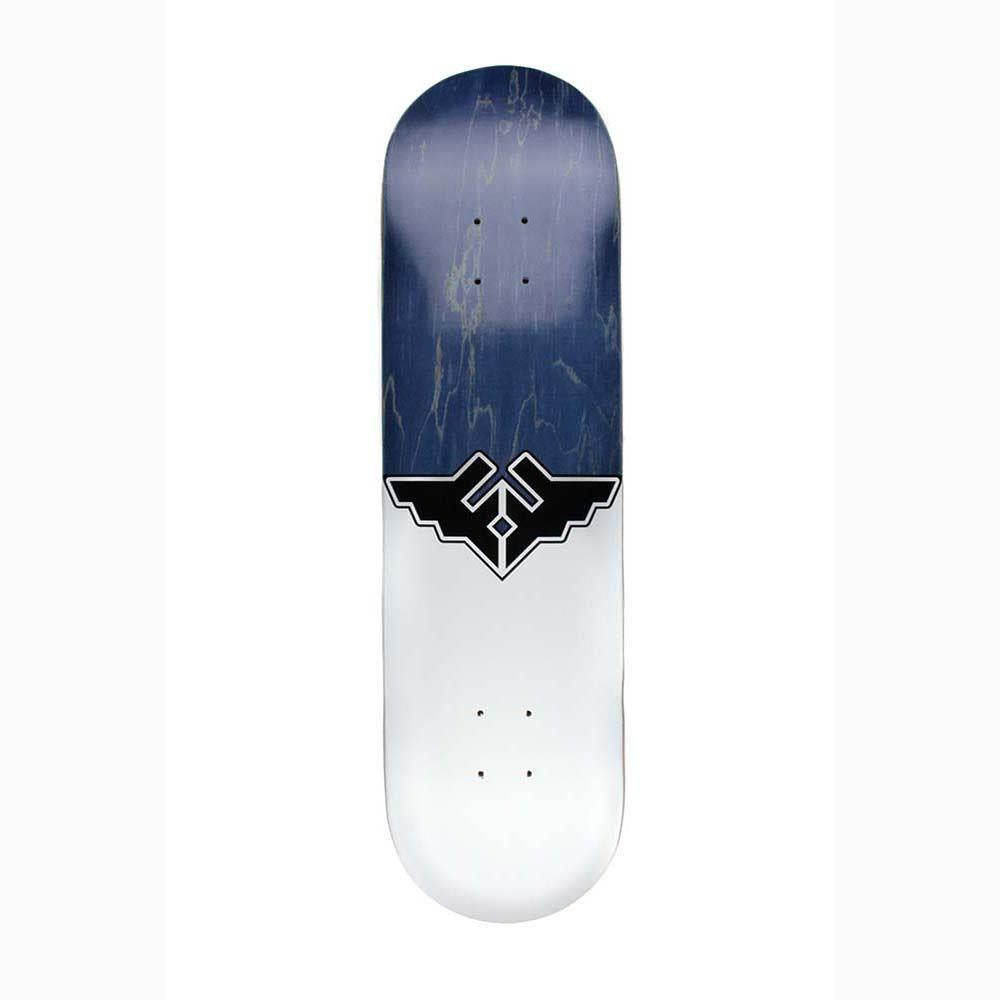 Fracture Skateboards Wings V1 Skateboard Deck Blue 8.25"