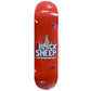 Black Sheep X Todd Francis Sketchy Skate Shop Skateboard Deck Orange 8.5"
