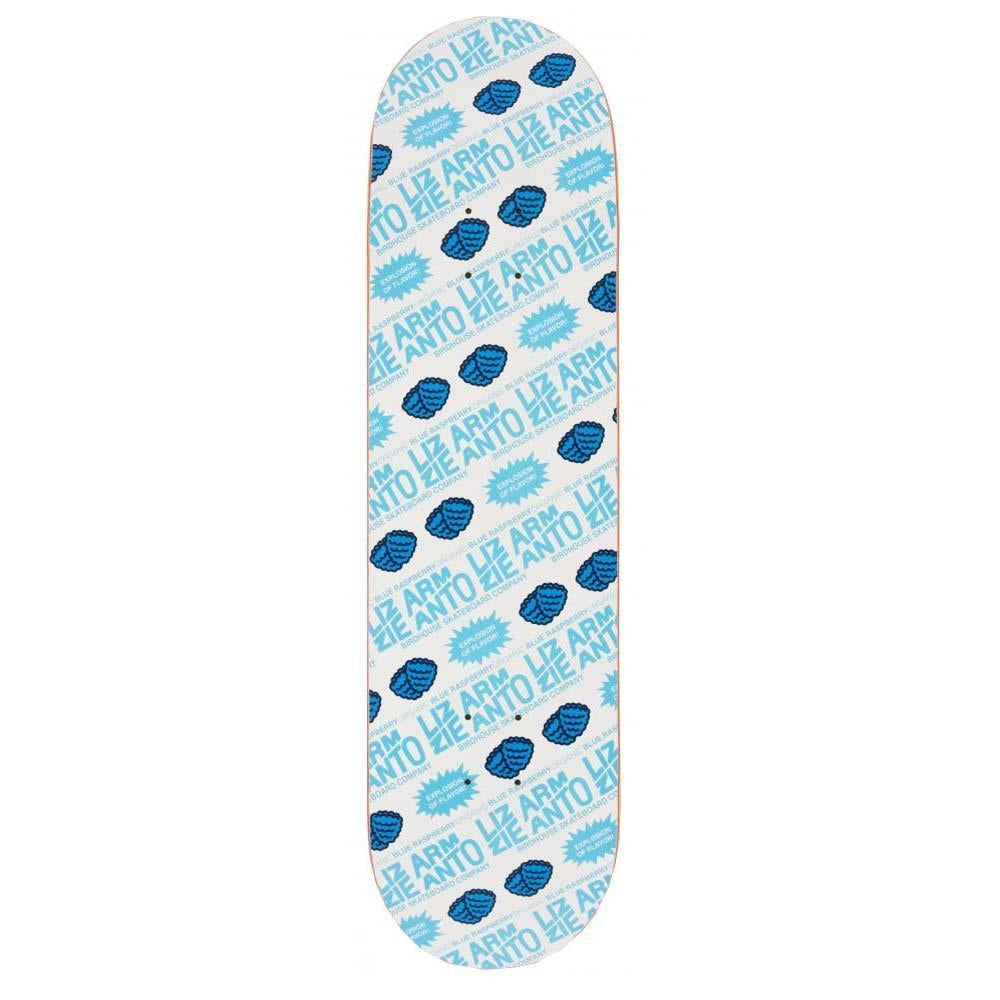 Birdhouse Pro Lizzie Blue Razz Skateboard Deck Blue 8.25"