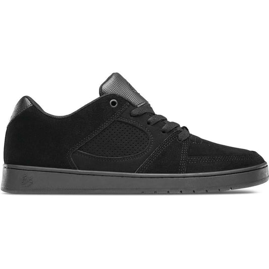E's Footwear Accel Slim Black Black Black Skate Shoes