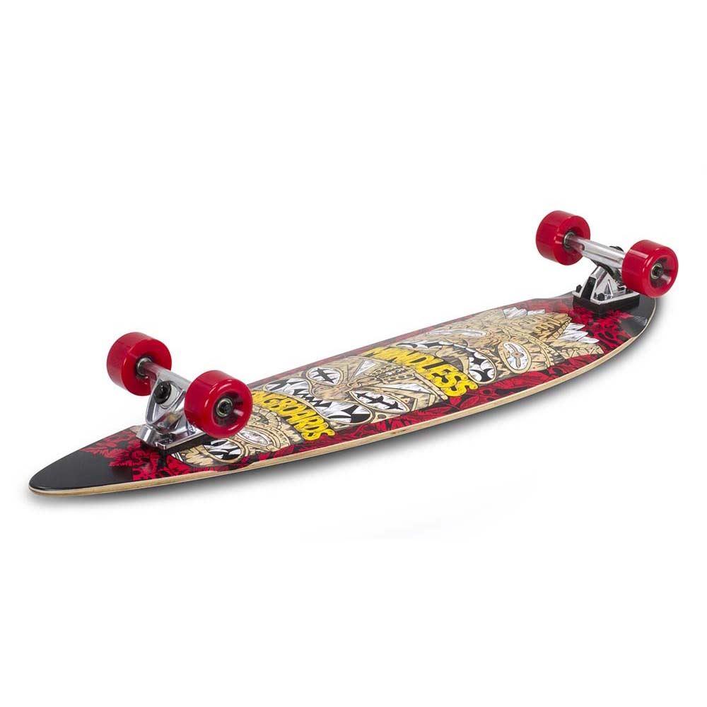 Mindless Tribal Rogue IV Longboard Complete Skateboard Red 38" x 9.75"