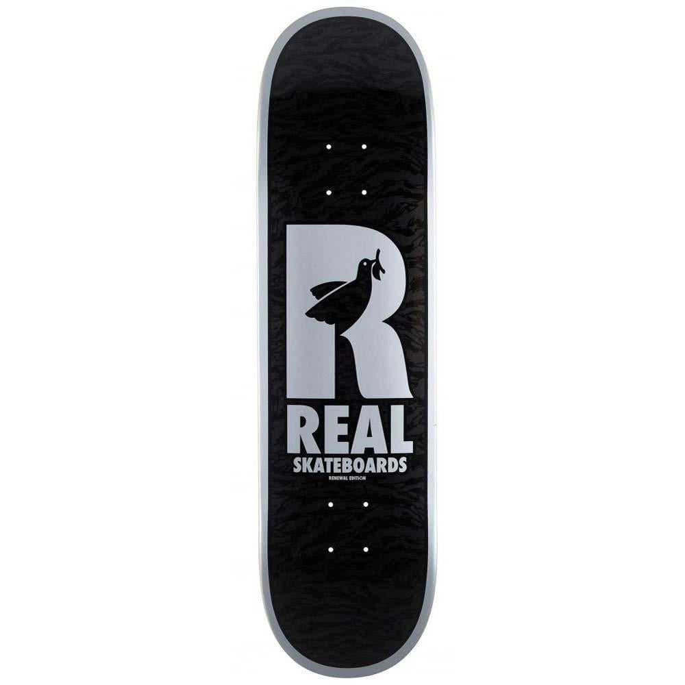 Real Renewal Doves Skateboard Deck Black 8.25"