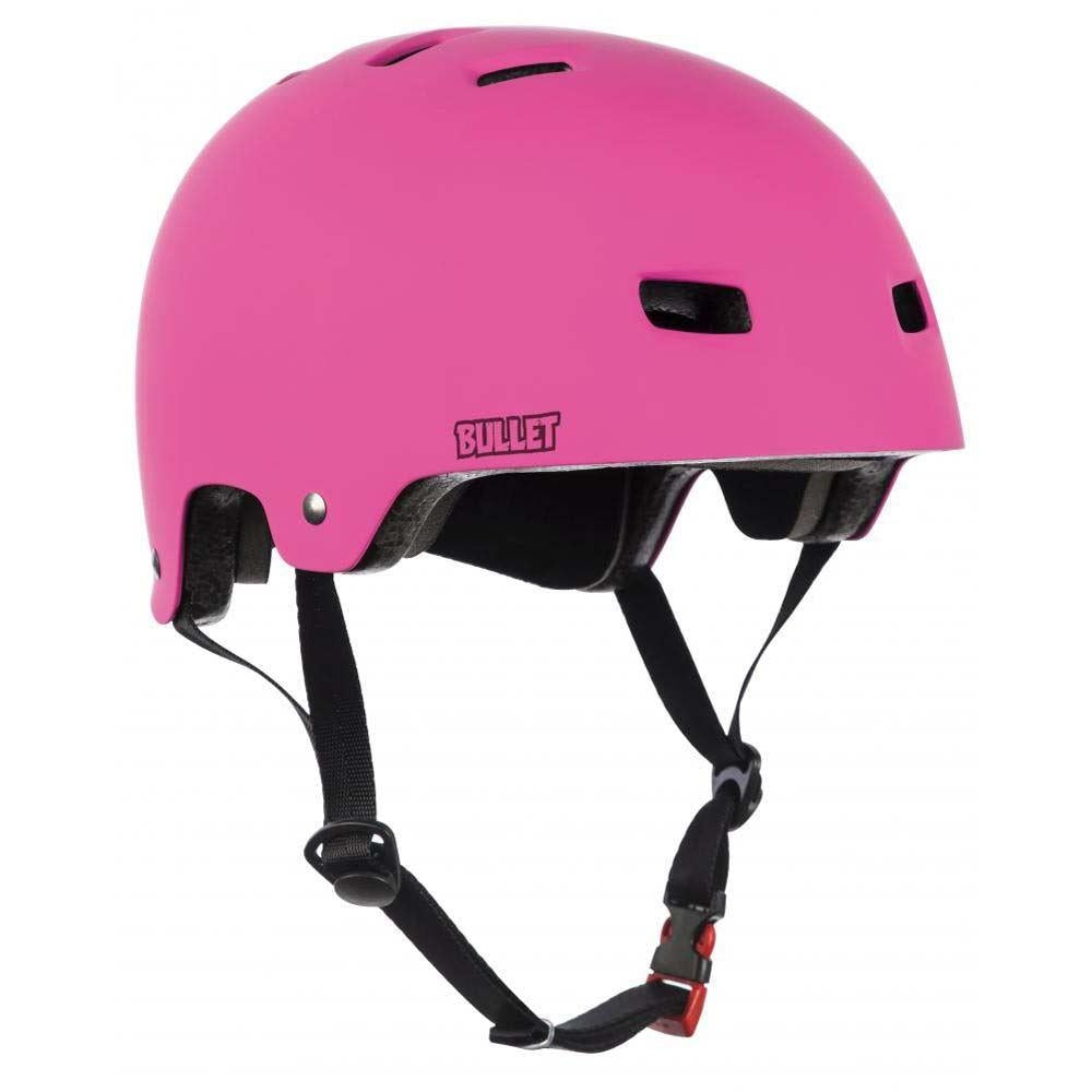Bullet Deluxe Helmet T35 Youth 49-54cm Matt Pink