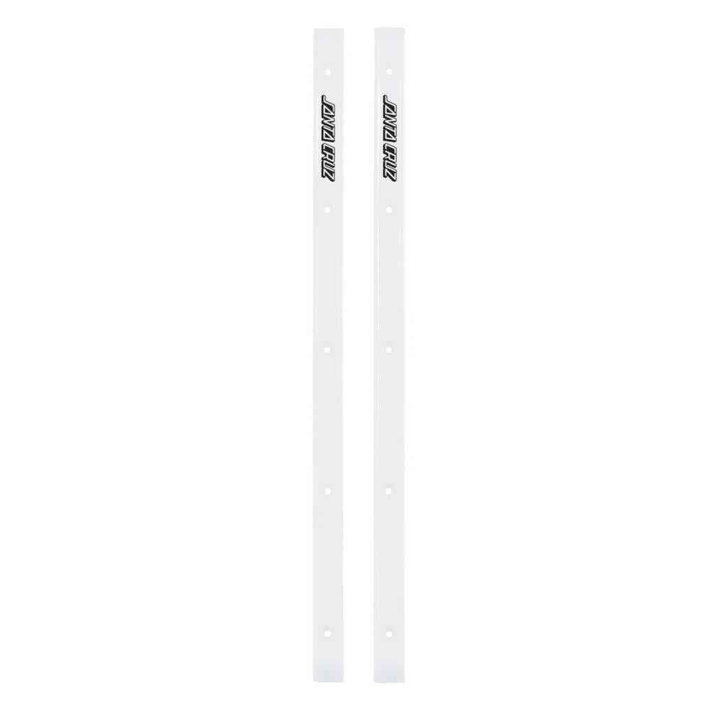 Santa Cruz Slimline Skateboard Rails White