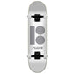 Plan B Team Texture Complete Skateboard White 8"