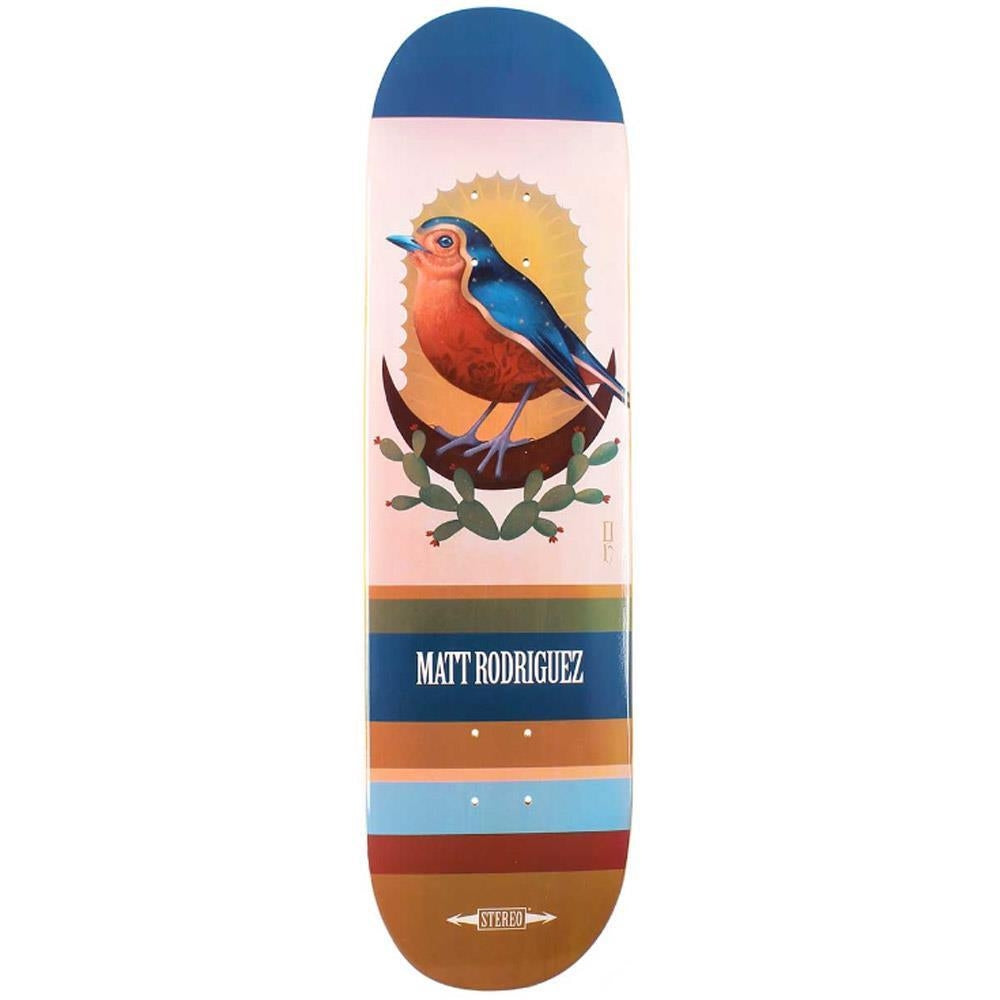 Stereo Matt Rodriguez Bird Skateboard Deck 8.25"