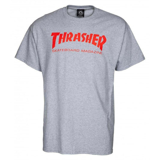 Thrasher Skate Mag T-Shirt Grey Red
