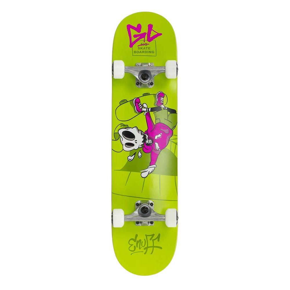 Enuff Skateboards Skully Mini Green Factory Complete Skateboard 29.5" x 7.25"