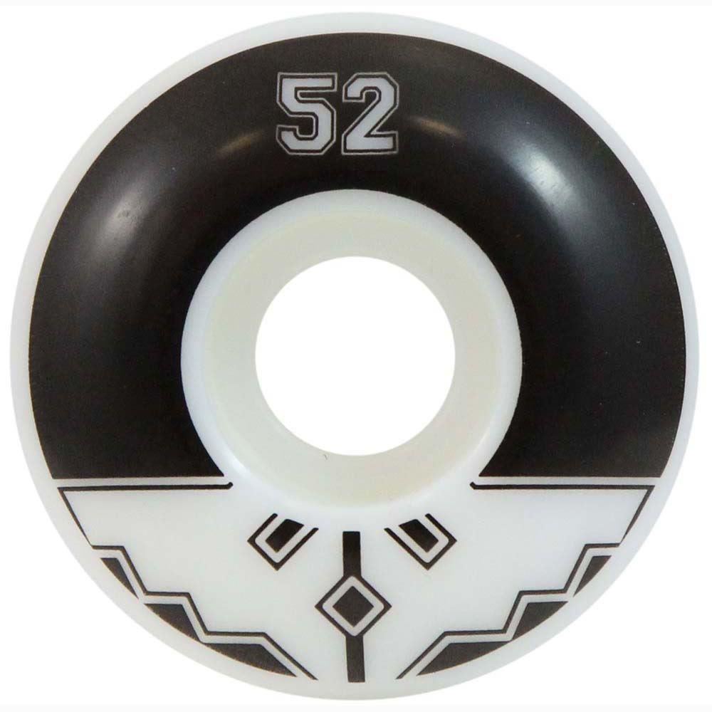 Fracture Skateboards Uni Classic Skateboard Wheels Black 52mm