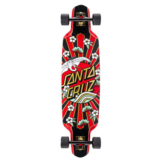 Santa Cruz Classic Dot Check Carver Pre-Built Surf Skate Complete