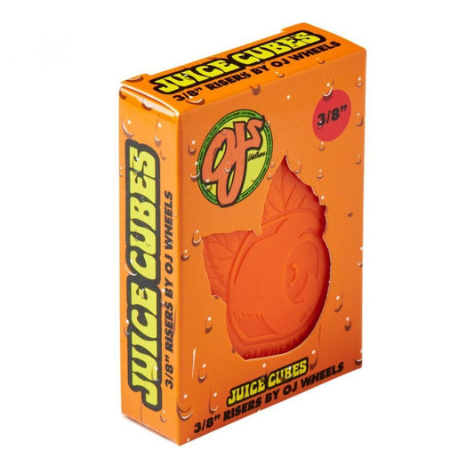 OJ Risers Juice Cubes Skateboard Riser Pads Orange 3/8"