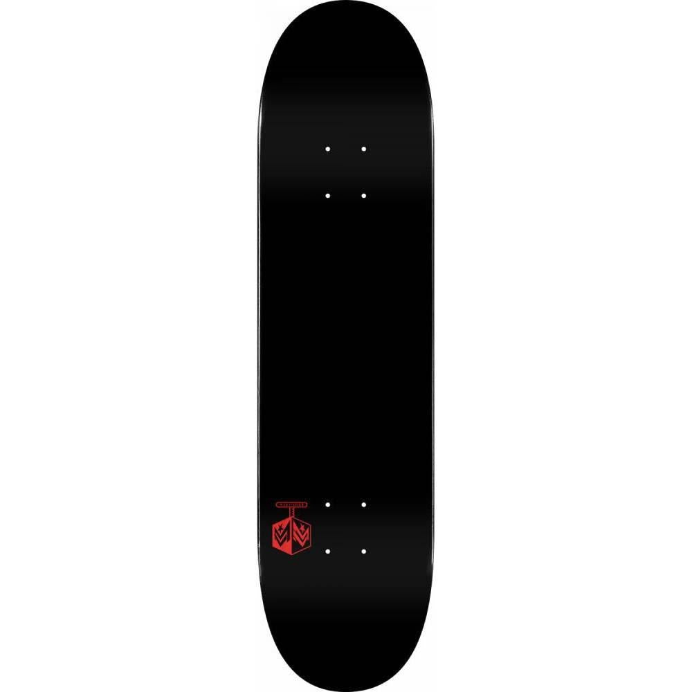 Mini Logo Deck Chevron Detonator 15 291 Solid Black Skateboard Deck 7.75"