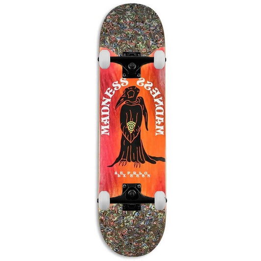 Madness Birdie Slick Complete Skateboard Perelson Orange 8.375"