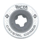Ricta Crystal Cores Skateboard Wheels 95a Grey Black Blue 54mm