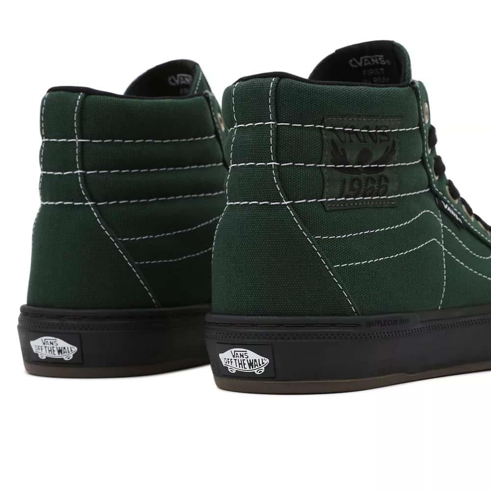 Vans BMX Sk8-Hi 238  Dakota Roche Green Black Skate Shoes