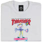 Thrasher T Shirt Kid Cover White