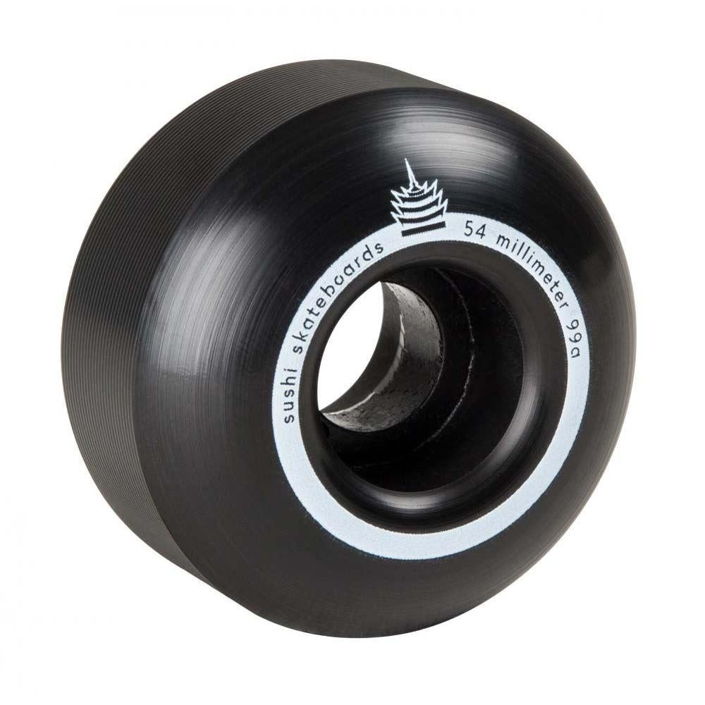 Sushi Pagoda Team V2 Skateboard Wheels Black 54mm