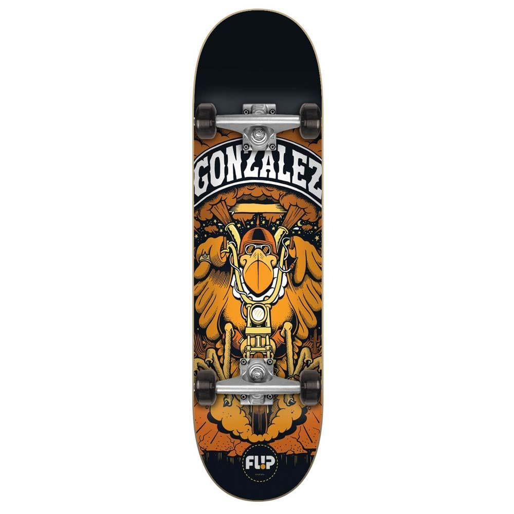 Flip Gonzalez Comix Factory Complete Skateboard Multi 7.88"