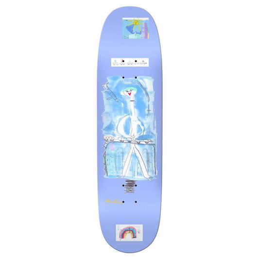 There Skateboard Deck Nadair Marbie Big Girl Blue 8.25"