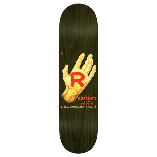 Real Skateboard Deck Busenitz Noir Assorted Stains 8.28"