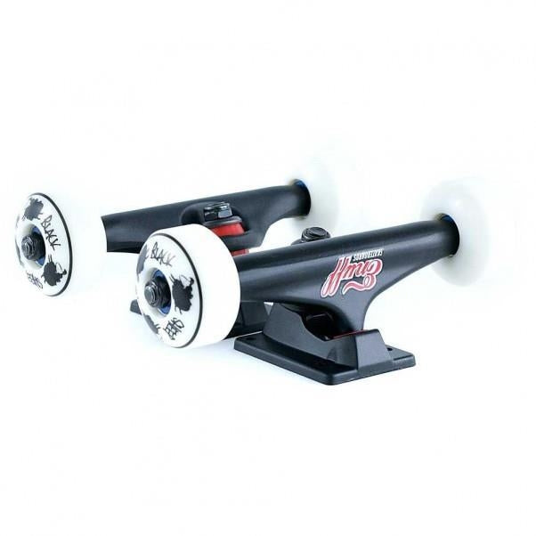 The Heated Wheel Frontier Complete Skateboard Black 8