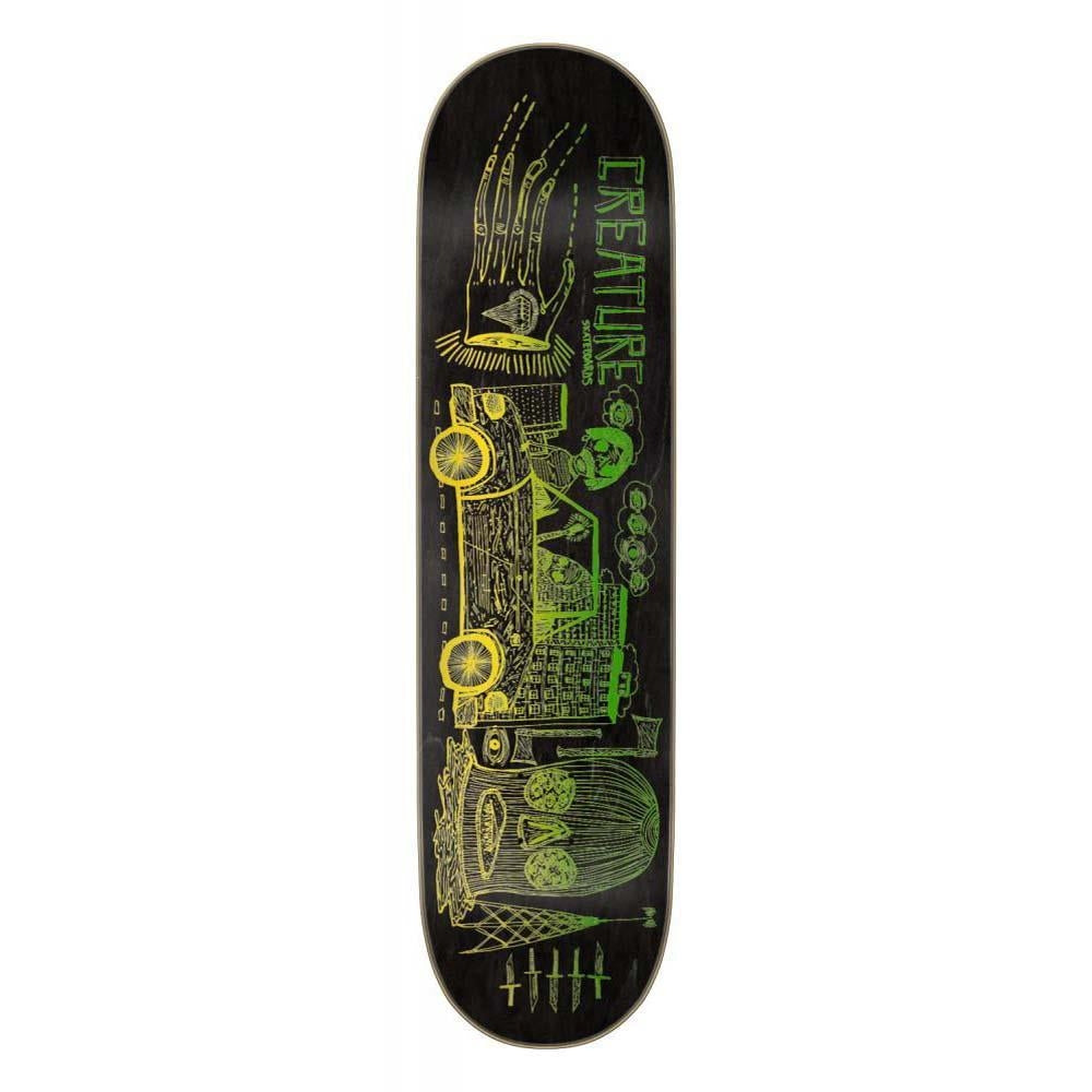 Creature Skateboard Deck Magic Hands Black 8"