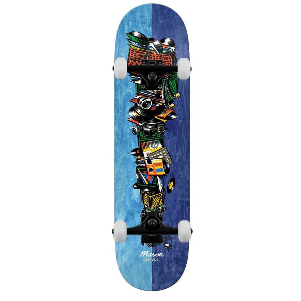 Real Complete Skateboard Mason Stacked Multi 8.38"