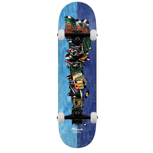 Real Complete Skateboard Mason Stacked Multi 8.38"