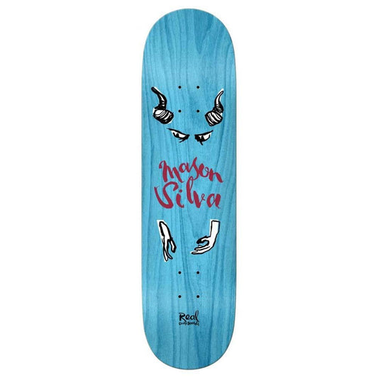 Real Mason Natas II Skateboard Deck Blue 8.12"