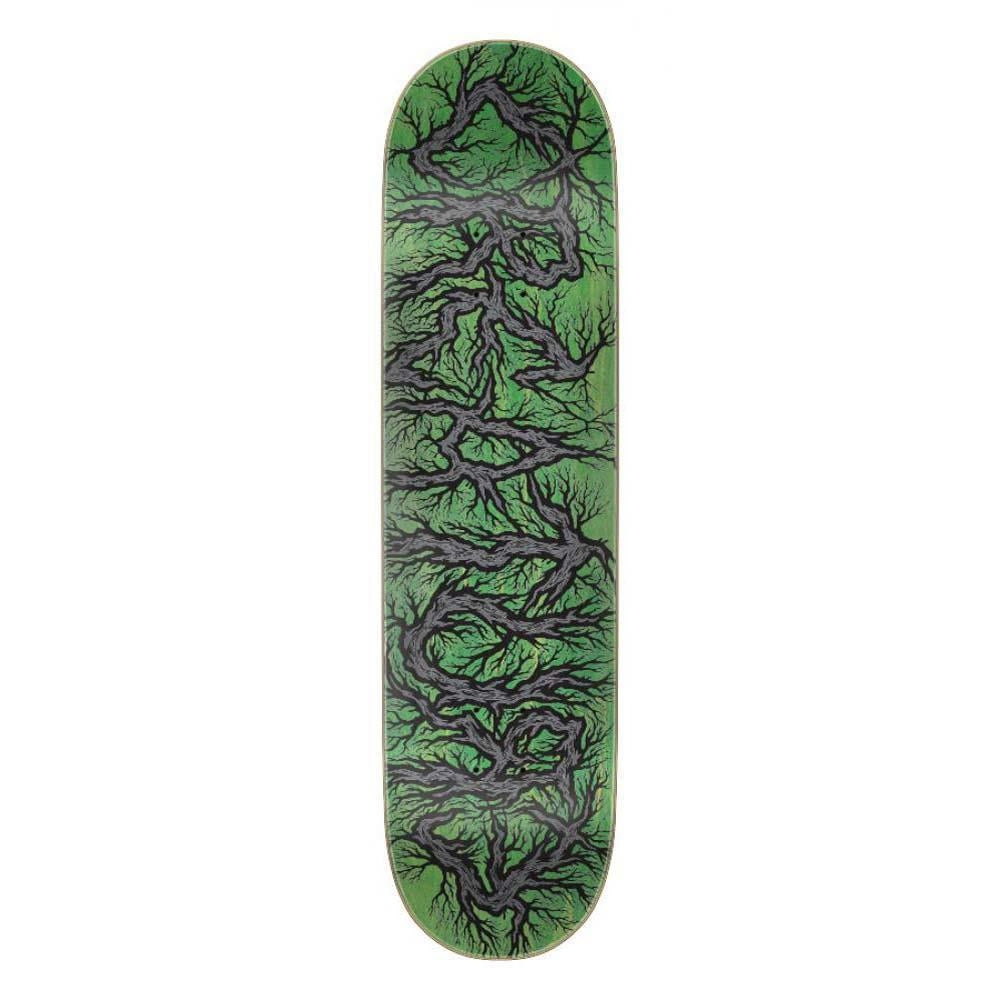 Creature Stixz Small Skateboard Deck Green Black 8"