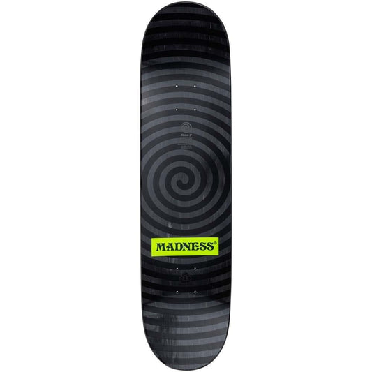 Madness Split Overlap R7 Skateboard Deck Holographic Swirls 8"