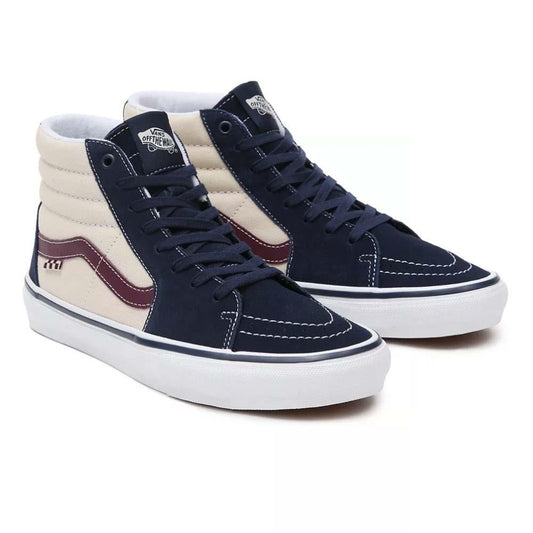 Vans Skate Sk8 Hi Dress Blues Turtledove Skate Shoes
