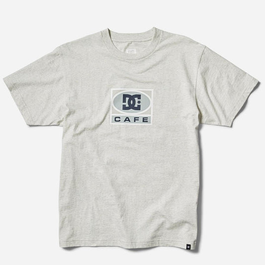 DC Shoe Co x Skate Cafe Graphic Tee Ash Heather