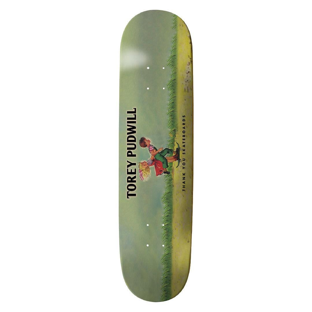 Thank You Torey Pudwill Doing Thangs Skateboard Deck Multi 8.25"