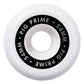 Pig Wheels Prime Skateboard Wheels White 54mm