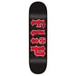 Flip HKD Thrashed Skateboard Deck Black 8.25"