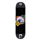Welcome Mana Evan Mock Pro On Pele Skateboard Deck Perlesent Pink Dip Black 8.38"