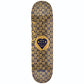 Heart Supply Jagger Eaton Trinity Gold Foil With Raised Ink Skateboard Deck 8.25"