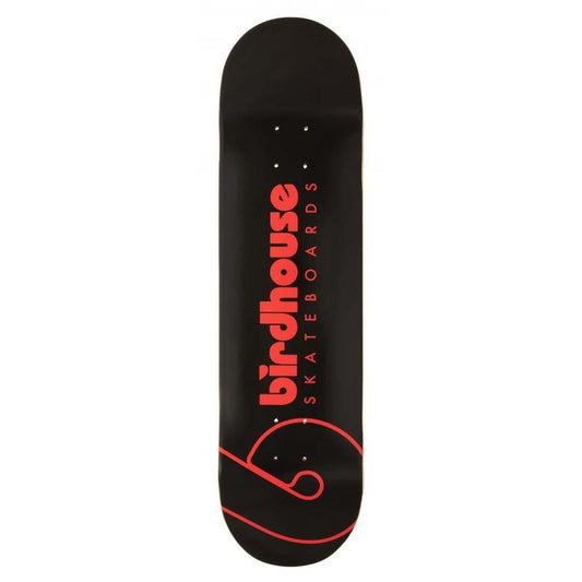 Birdhouse Skateboards Team Logo Skateboard Deck Black 8.25"