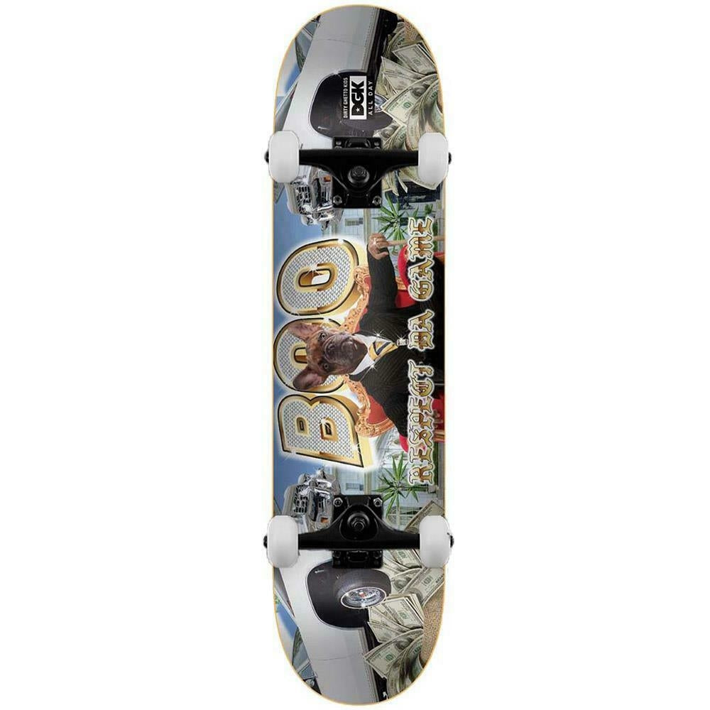 DGK Skateboards Ghetto Fab Boo Complete Skateboard Multi 8.25"